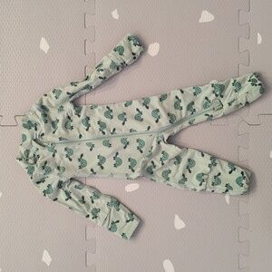 Hanna Anderson Hanna Soft Newborn Turtle Pajamas